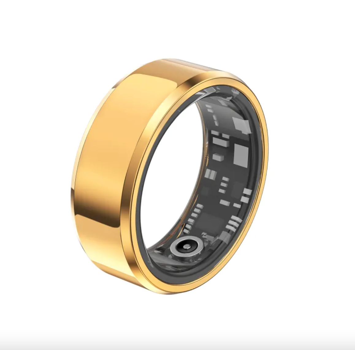 Luxe Ceramic Smart Ring — Health Monitor Pro