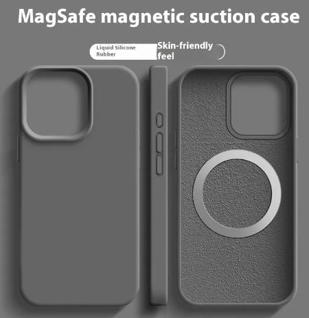 SilkShield MagSafe — Premium Silicone iPhone Case