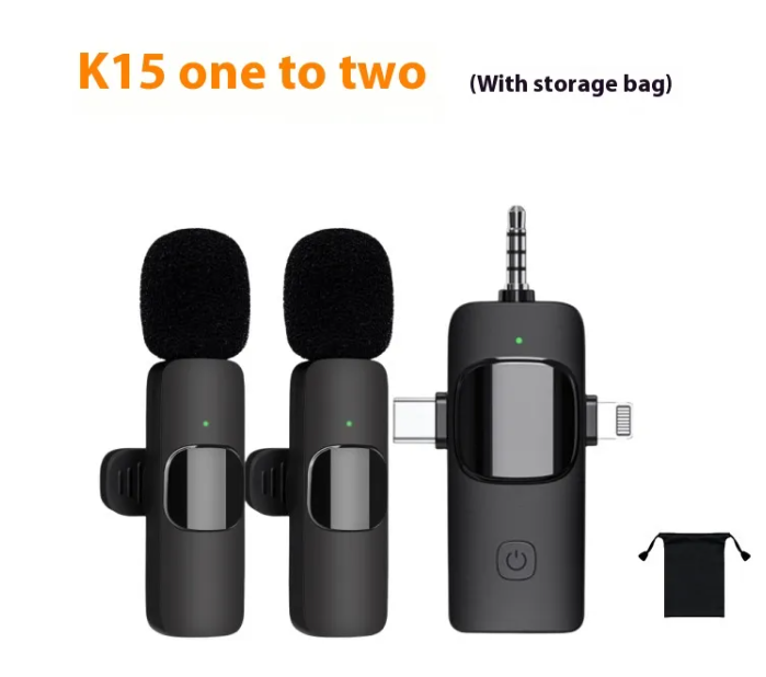 ClearVoice Clip — Wireless 3-in-1 Mini Microphone