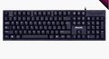 StrikeForce 104 — RGB Ergonomic Gaming Keyboard