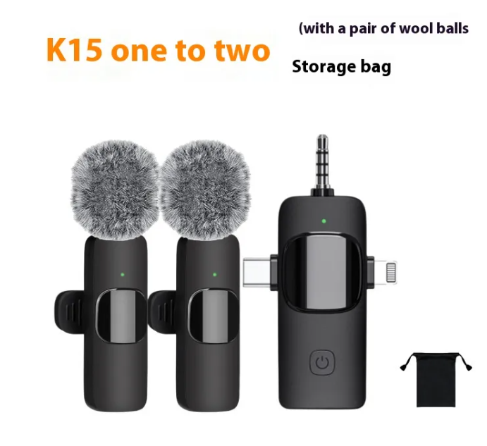 ClearVoice Clip — Wireless 3-in-1 Mini Microphone