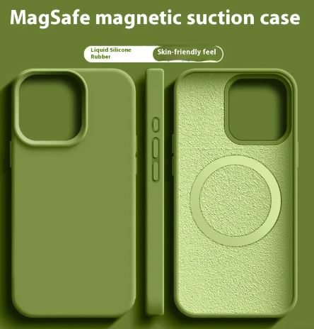 SilkShield MagSafe — Premium Silicone iPhone Case