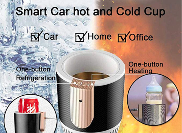 DualTemp Pro — Smart Car Cup Warmer & Cooler
