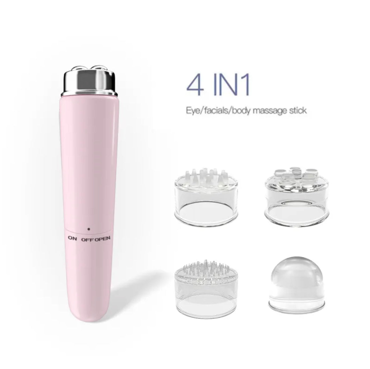 GlowPulse 4-in-1 — Micro Vibration Eye Massager