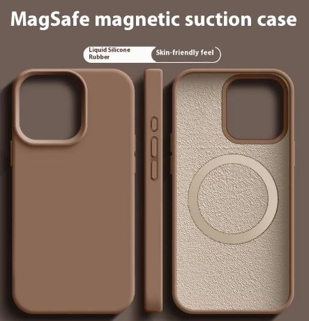 SilkShield MagSafe — Premium Silicone iPhone Case