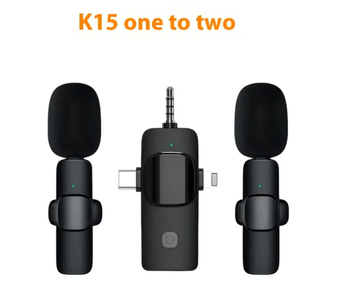 ClearVoice Clip — Wireless 3-in-1 Mini Microphone