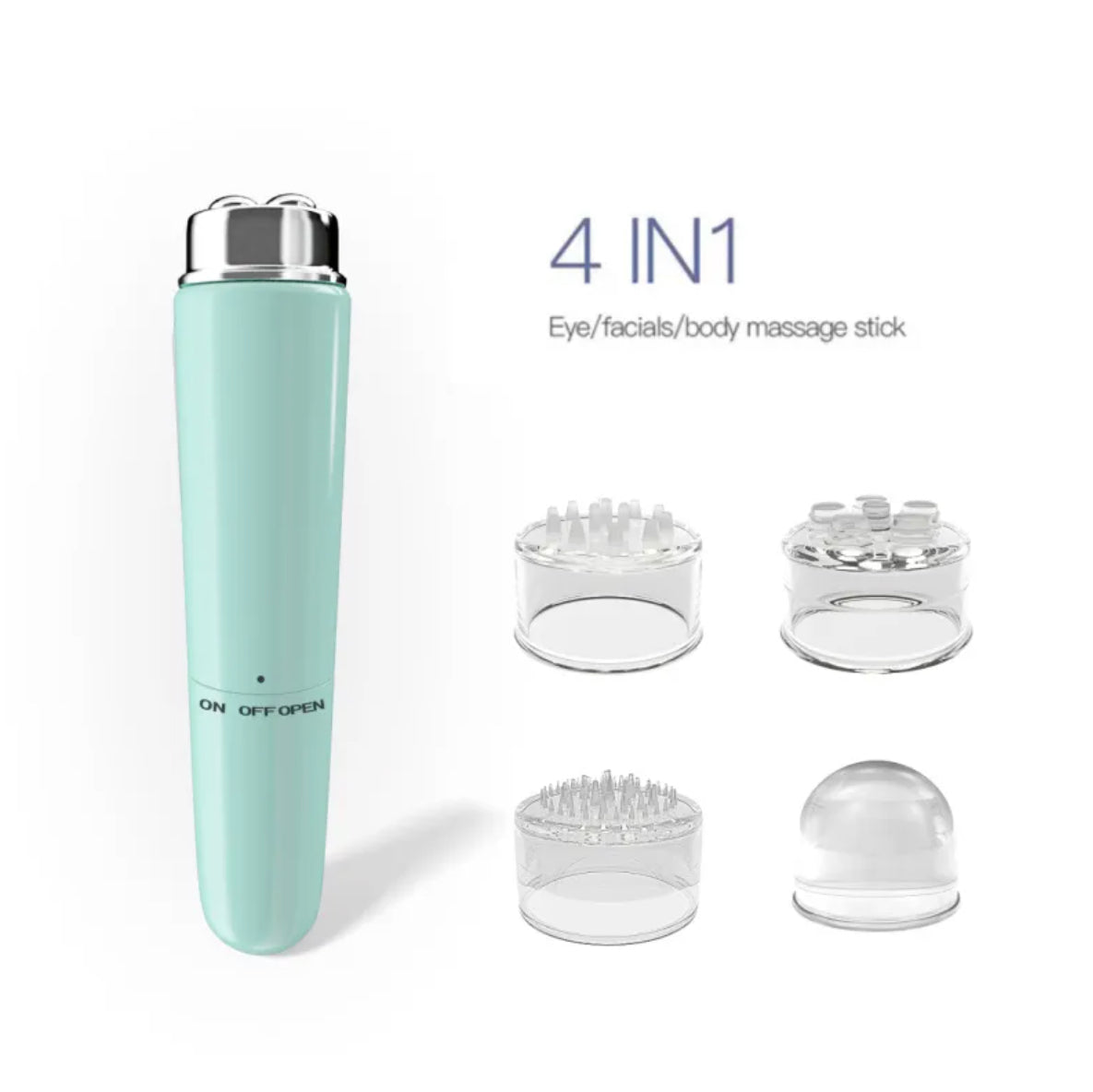 GlowPulse 4-in-1 — Micro Vibration Eye Massager
