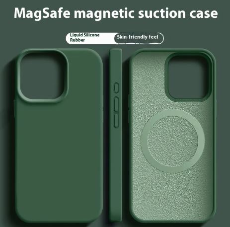 SilkShield MagSafe — Premium Silicone iPhone Case