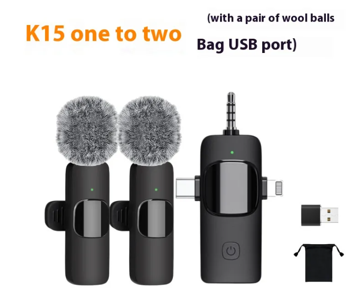 ClearVoice Clip — Wireless 3-in-1 Mini Microphone