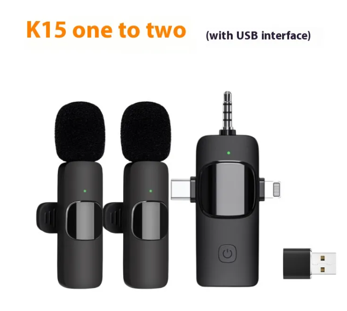 ClearVoice Clip — Wireless 3-in-1 Mini Microphone