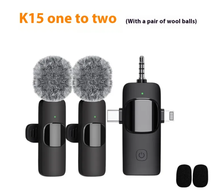ClearVoice Clip — Wireless 3-in-1 Mini Microphone