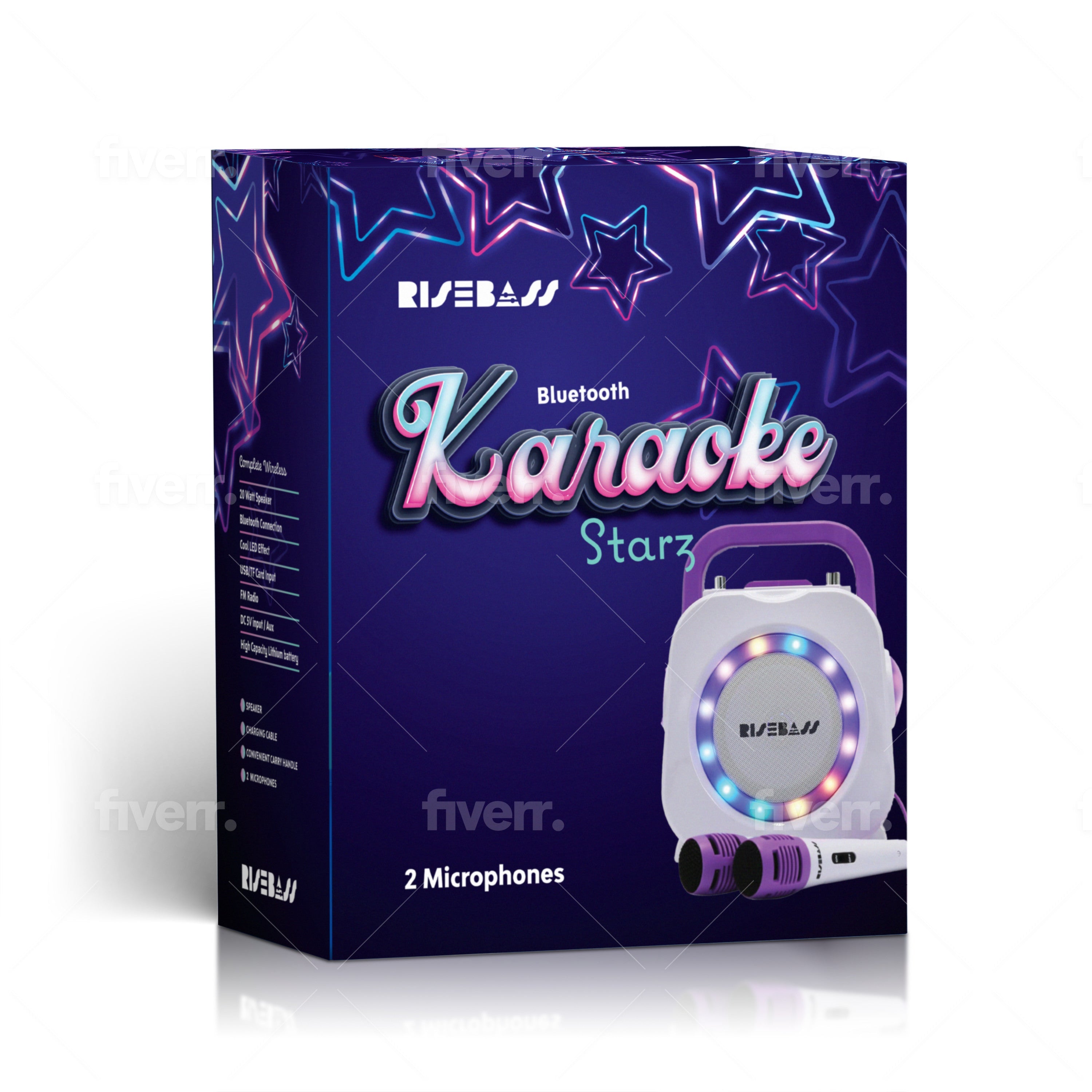 StarVoice Kids — Bluetooth Karaoke Speaker Set