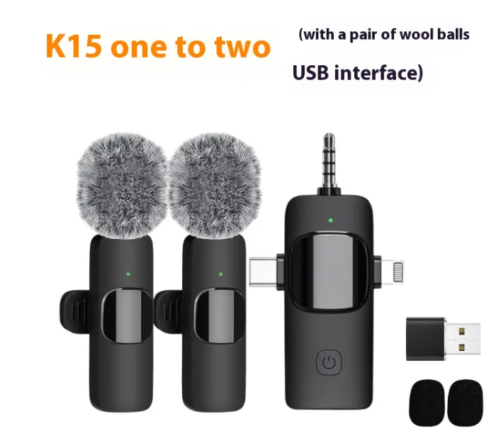 ClearVoice Clip — Wireless 3-in-1 Mini Microphone