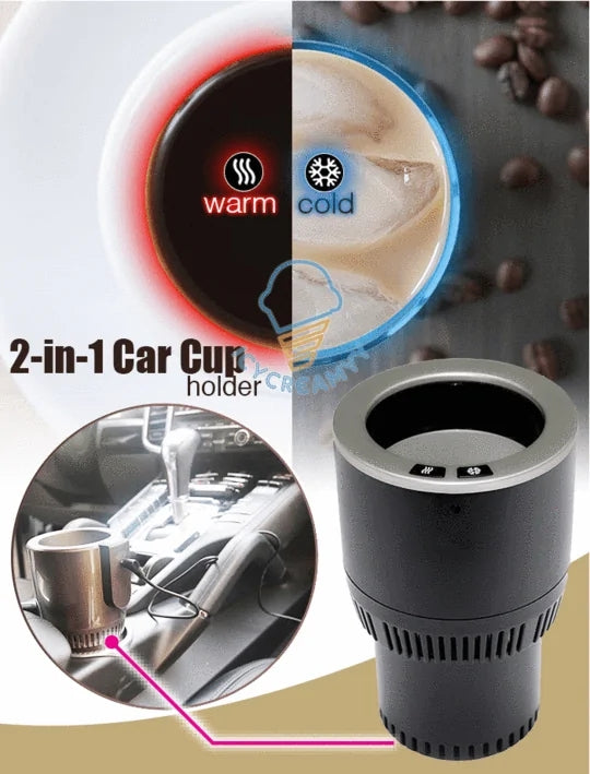 DualTemp Pro — Smart Car Cup Warmer & Cooler