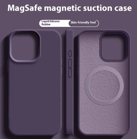 SilkShield MagSafe — Premium Silicone iPhone Case